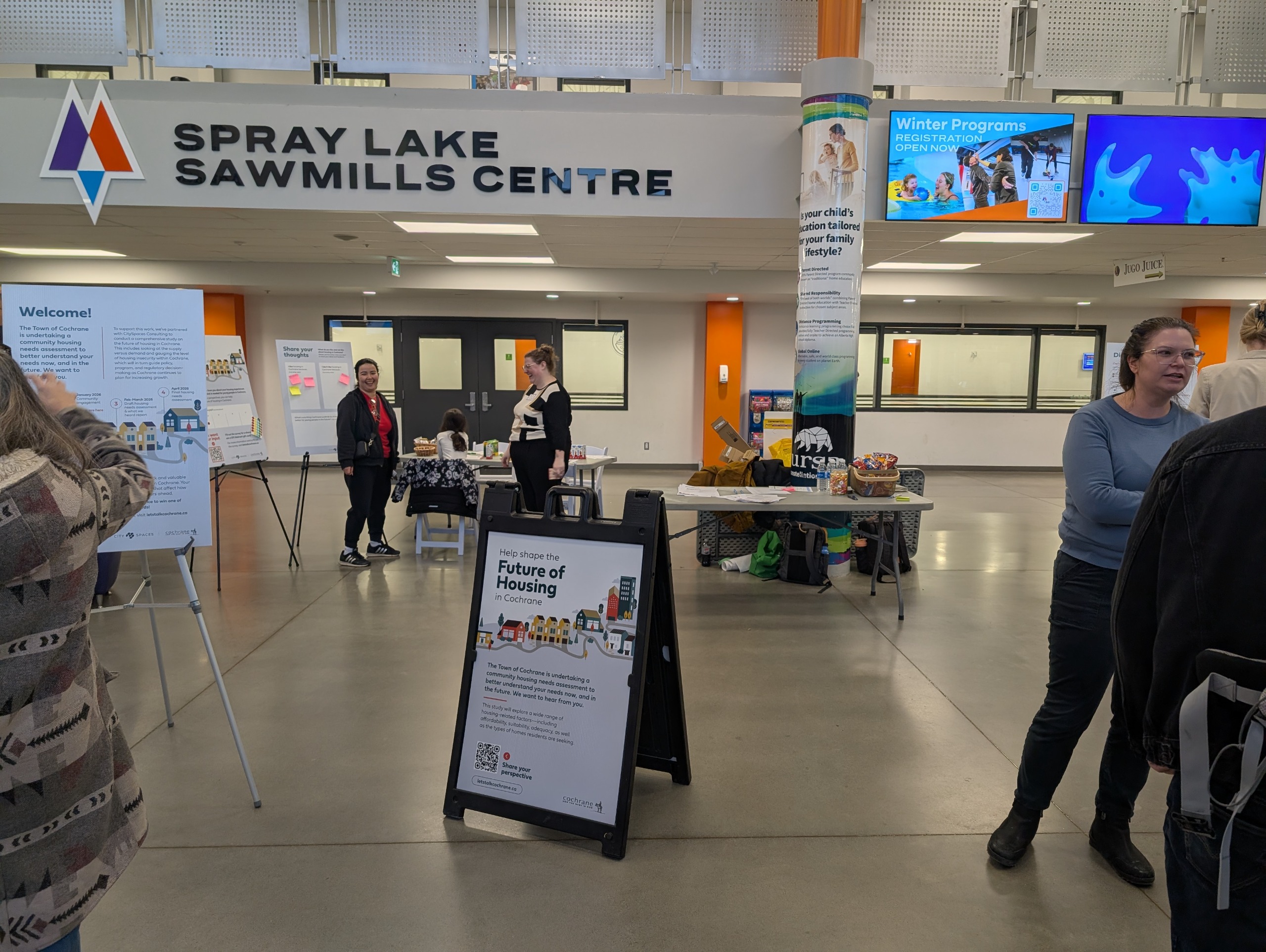 Housing engagement at SLS Center